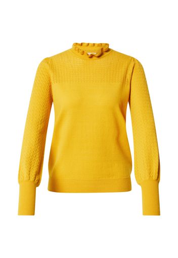 NÜMPH Pullover 'CAMELA'  giallo