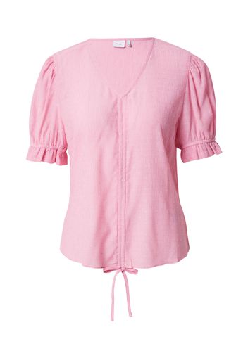 NÜMPH Camicia da donna  giallo pastello / rosa