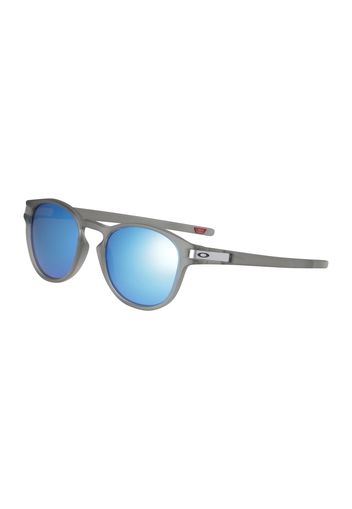 OAKLEY Occhiali da sole sportivi 'Latch'  grigio / blu