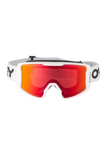 OAKLEY Occhiali sportivi 'Line Miner M'  rosso / bianco