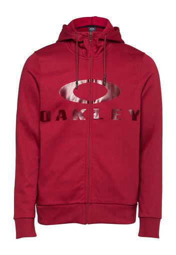 OAKLEY Giacca di felpa sportiva 'BARK'  rosso