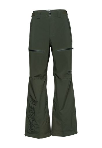 OAKLEY Pantaloni per outdoor  nero / verde scuro