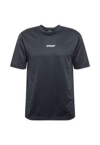 OAKLEY Maglia funzionale 'ALL DAYS  RASHGUARD'  nero / bianco