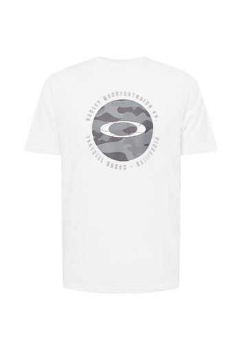 OAKLEY Maglia funzionale  bianco / grigio basalto / grigio