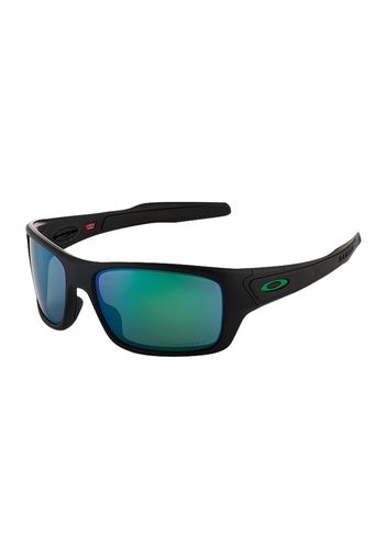 OAKLEY Occhiali da sole sportivi 'TURBINE'  giada / nero