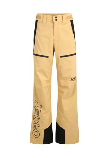 OAKLEY Pantaloni per outdoor  curry / nero