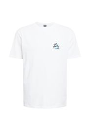 OAKLEY Maglia funzionale 'SPACE POLYGON'  bianco / blu notte / blu chiaro / arancione