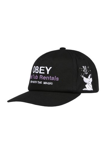 Obey Cappello da baseball 'MAGIC'  lilla / nero / bianco