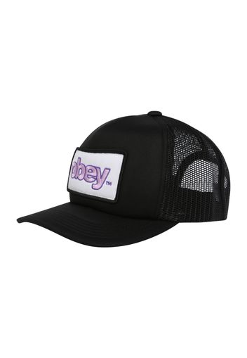 Obey Cappello da baseball  lilla / lilla pastello / nero / bianco