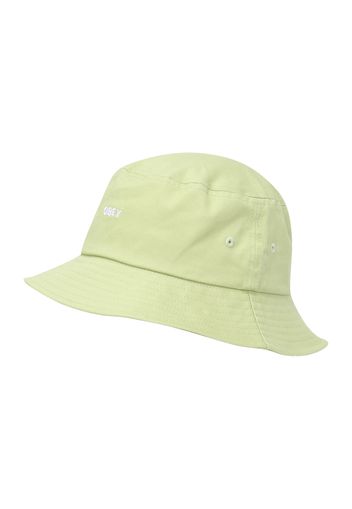 Obey Cappello  verde chiaro / bianco
