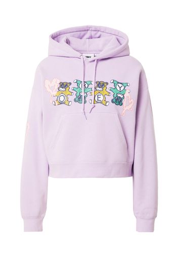 Obey Felpa 'HAPPY BEARS'  navy / giallo / verde / lilla pastello