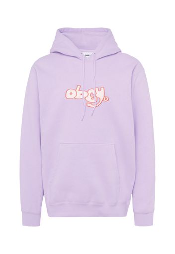 Obey Felpa 'Tag'  sabbia / lavanda / bianco