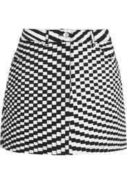 Obey Gonna ' Exie Mini Skirt '  nero / bianco