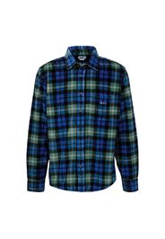 Obey Camicia 'Andrew Woven'  blu / verde