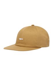 Obey Cappello da baseball 'Bold'  cognac / bianco