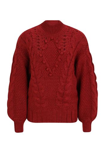 OBJECT Tall Pullover 'ALISON'  rosso ciliegia