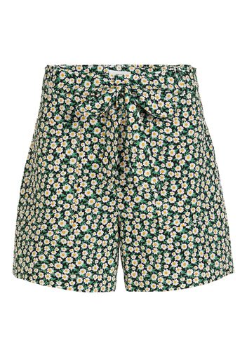 OBJECT Shorts 'DESIREE NOUR'  nero / verde / bianco / giallo