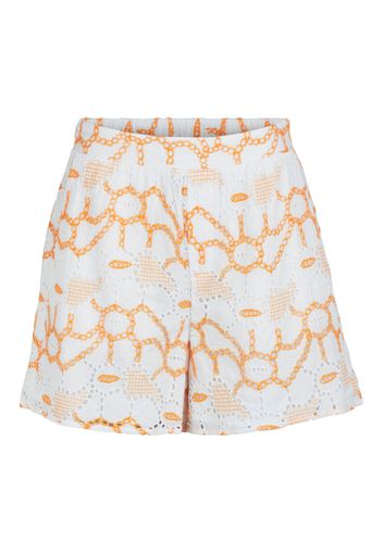 OBJECT Pantaloni 'Shirley'  bianco / arancione