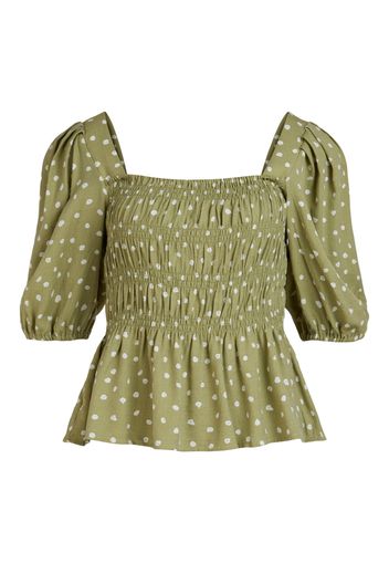 OBJECT Camicia da donna 'Juna'  verde chiaro / bianco