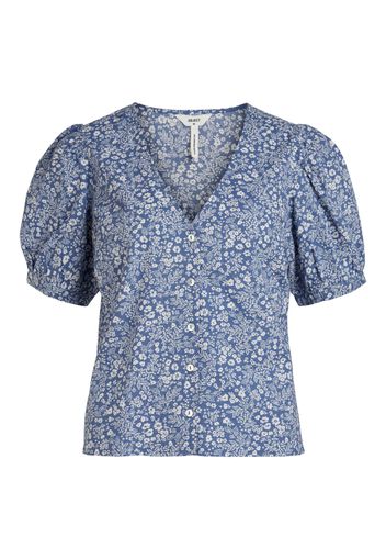 OBJECT Camicia da donna 'MIE'  blu / bianco