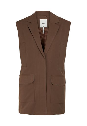 OBJECT Gilet da completo 'Sanni'  marrone