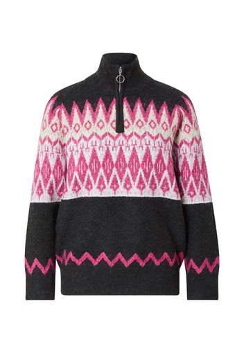 OBJECT Pullover  crema / rosa / nero