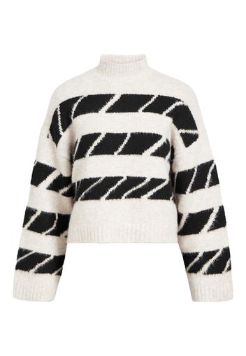 OBJECT Pullover 'ELEANOR'  crema / nero