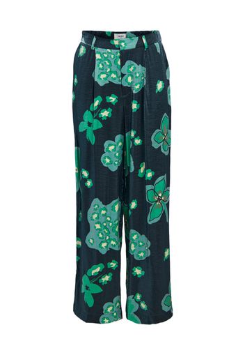 OBJECT Pantaloni 'Flora'  navy / verde