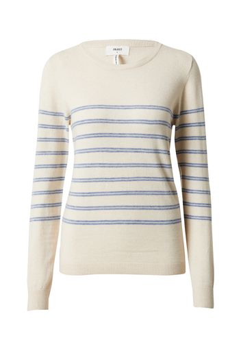 OBJECT Pullover 'THESS'  crema / blu scuro