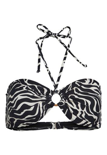 OBJECT Top per bikini 'MASE'  nero / bianco