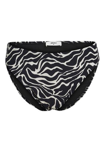 OBJECT Pantaloncini per bikini 'MASE'  nero / bianco