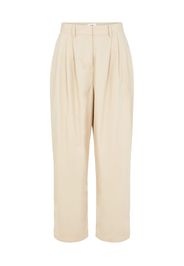 OBJECT Pantaloni con pieghe 'Nancy'  stucco