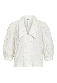 OBJECT Camicia da donna 'Tammy'  bianco / giallo