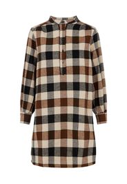 OBJECT Abito camicia 'Johanna'  marrone / beige / nero