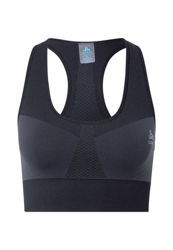 ODLO Reggiseno sportivo  nero / grigio scuro