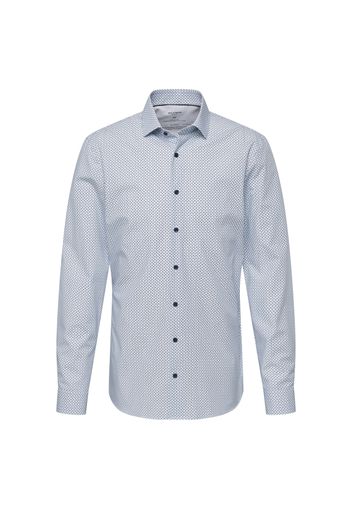 OLYMP Camicia  azzurro / blu chiaro / nero