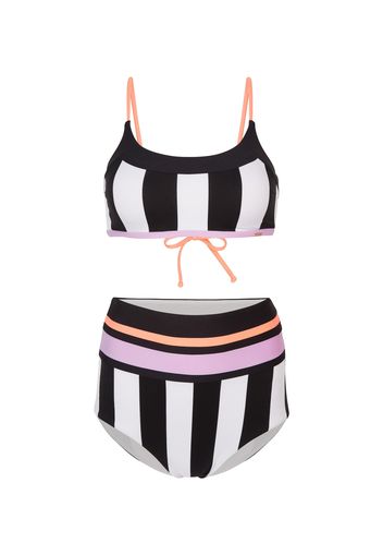 O'NEILL Bikini 'Cori - Talaia'  bianco / nero / corallo / lilla chiaro
