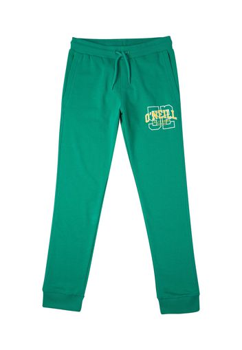 O'NEILL Pantaloni sportivi  verde erba / bianco / giallo
