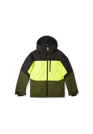 O'NEILL Giacca per outdoor 'Carbonite'  giallo / oliva / verde scuro / nero