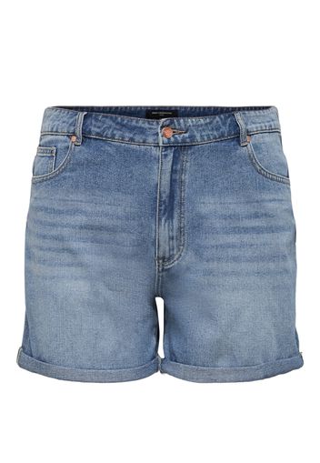 ONLY Carmakoma Jeans 'CARHINE REG SHORTS'  blu