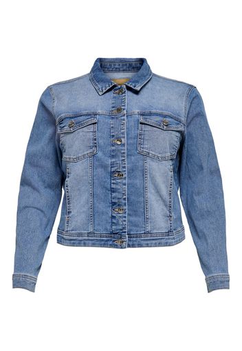 ONLY Carmakoma Giacca di mezza stagione 'Wespa'  blu denim