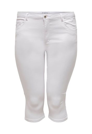 ONLY Carmakoma Pantaloni  bianco