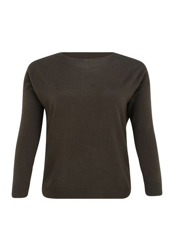 ONLY Carmakoma Pullover 'MELINA'  marrone