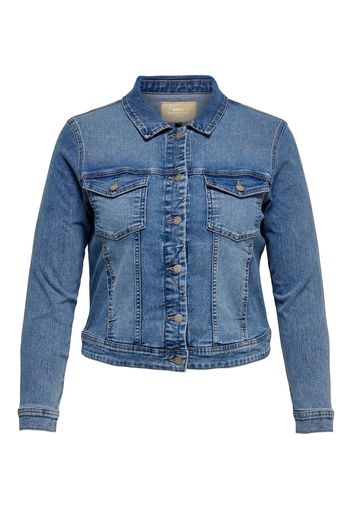 ONLY Carmakoma Giacca di mezza stagione 'Wespa'  blu denim