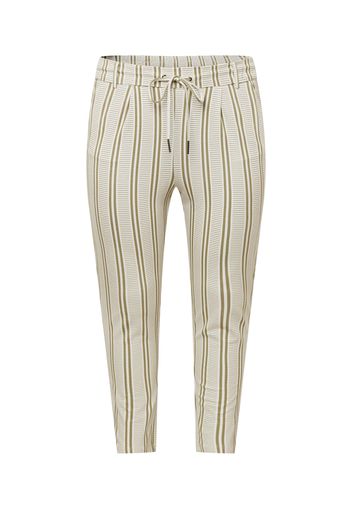 ONLY Carmakoma Pantaloni 'GOLDTRASH'  crema / oliva