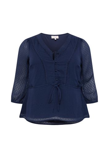 ONLY Carmakoma Camicia da donna 'BETTINA'  blu scuro