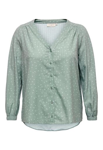 ONLY Carmakoma Camicia da donna  verde