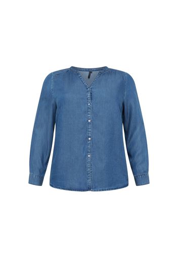 ONLY Carmakoma Camicia da donna 'SEMA'  blu denim