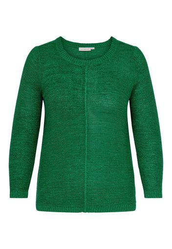 ONLY Carmakoma Pullover 'Foxy'  verde