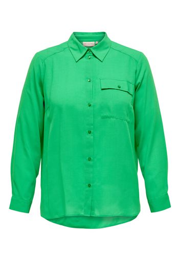 ONLY Carmakoma Camicia da donna 'Joleen'  verde